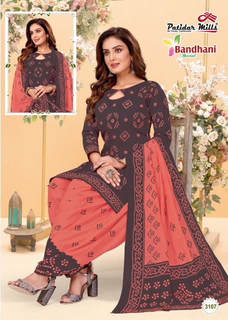 Patidar Bandhani Special 31 Cotton Printed Casual Daily Wear Dress Material Collection